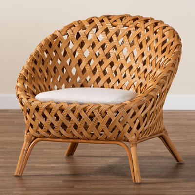 Benhart Bali & Pari Robista Bohemian Natural Accent Chair by Bay Isle Home