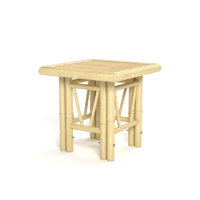 Bamboo Side Table By RAM Game Room by Bayou Breeze