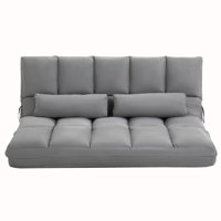 Convertible Floor Sofa Chair, Folding Couch Bed, Guest Chaise Lounge by Trule