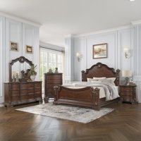 Bharata 5Pc Bedroom Set by Bloomsbury Market