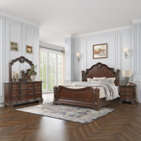 Bharata 4Pc Bedroom Set by Bloomsbury Market