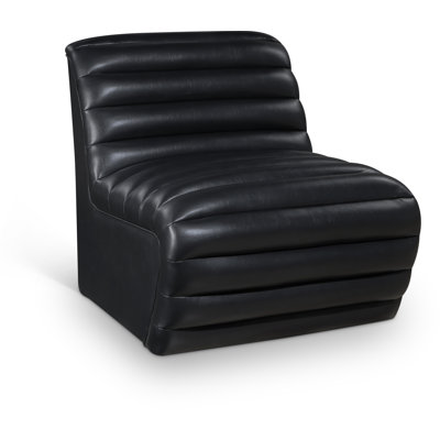 Haowen Haowenn Leather Accent Chair by Latitude Run