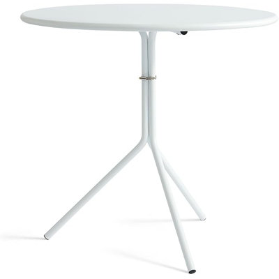 Chios Minimalist Design 31.5 Inch Diameter Round Metal Patio Table, Indoor and Outdoor Bistro Table, Cafe Table, Dining Table, Suitable for Indoor and by Xdeco