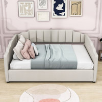 Upholstered Daybed with Underneath Storage by Lark Manor