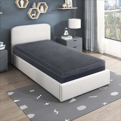 Fredericksen 11" Green Tea Gel-Infused Memory Foam Mattress by Alwyn Home