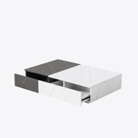 Modern Style Coffee Table With Two Storage Spaces by Ivy Bronx