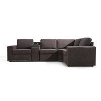 Morgynn 5-Pieces Variable Module Sectional Sofa Set