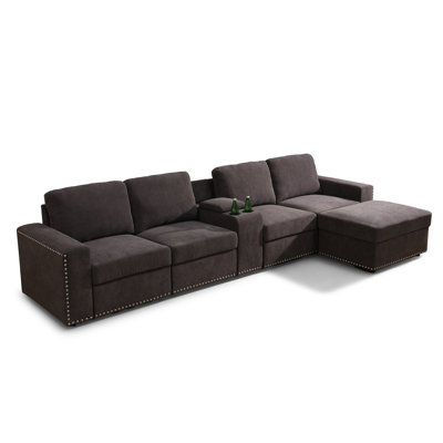 Hochler 6-Pieces Variable Module Sectional Sofa Set by Latitude Run