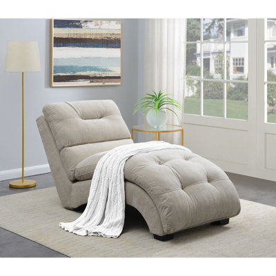 Wrought Studio™ Lochala Chaise (K/D) In Amigo Granite by Wrought Studio