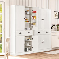 72" Pantry with Door Shelves by Lark Manor