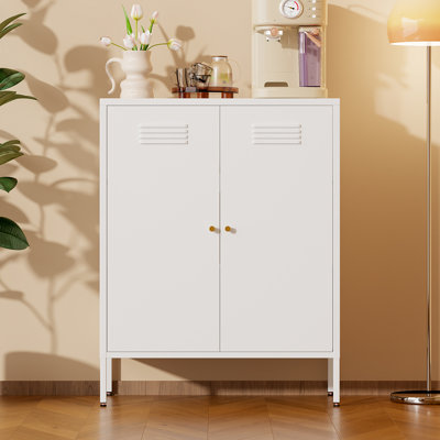 Alleyne Metal Accent Cabinet by 17 Stories