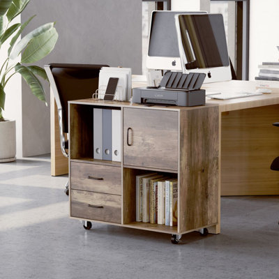 Versatile 29.4 Inch 4-cabinets office file cabinet by Loon Peak