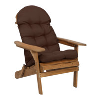 Chair Cushion, Rocking Chair Cushions with Ties, High Back Patio Cushions, Thickened Patio Chair Pad by Ebern Designs