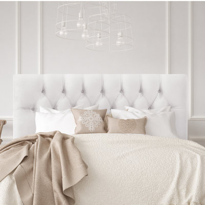 Upholstered Panel Headboard by Skyline Furniture