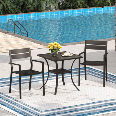 5 Piece Outdoor Dining Set by Winston Porter