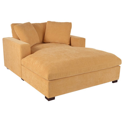 Alhertine Oversized Lounge Chaise Sofa by Latitude Run