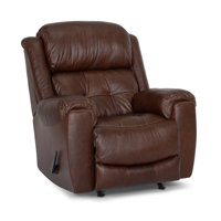 Mahaz Leather Rocker Recliner