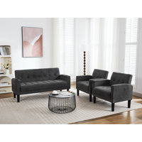 3- Piece Living Room Set by Ebern Designs
