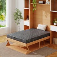 Mumtaz 6" Portable Tri-Fold Gel Memory Foam Mattress | Fits Murphy Beds, RVs & More
