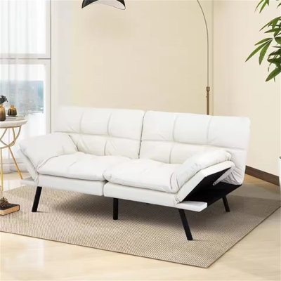 Convertible Sofa Bed with Memory Foam