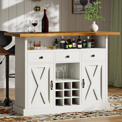 52" Bar Cabinet by Gracie Oaks