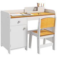 Desk With Drawers Computer Desk Home Office Desk Writing Desk by Harriet Bee