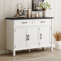 Buffet Cabinet Sideboard With Drawers, Shelves And Doors by Winston Porter