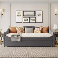 Teddy Fleece Daybed with Trundle