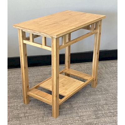 Zeen Recliner Table with Bottom Shelf by Ebern Designs