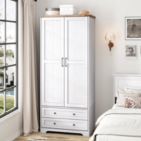American Country Vintage Armoire by Winston Porter