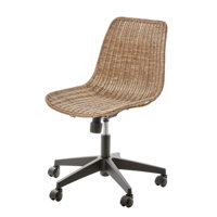Ormond task chair, natural by Bayou Breeze