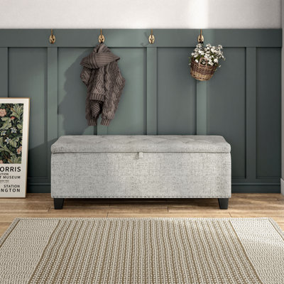 48" Wide Linen Storage Bench by Latitude Run