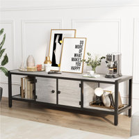 TV Stand With Storage,TV Entertainment Center TV,Wooden TV Stand For Living Room, Bedroom by 17 Stories