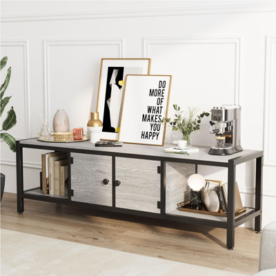 TV Stand With Storage,TV Entertainment Center TV,Wooden TV Stand For Living Room, Bedroom