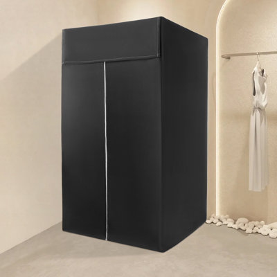 Portable Clothing Store Fitting Room(39.37*39.37*78.74In) by Latitude Run
