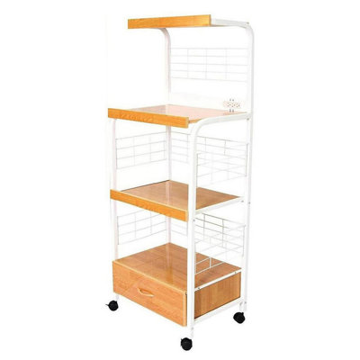 59.5" Tall 3-Tier Microwave Kitchen Cart by Hokku Designs