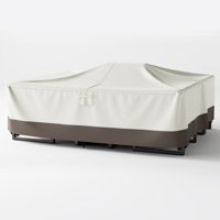 High-Quality 600D Oxford Fabric Outdoor Furniture Cover With Handles And Storage Bag by Arlmont & Co.