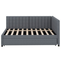 Full Size Upholstered Daybed With Trundle by Latitude Run