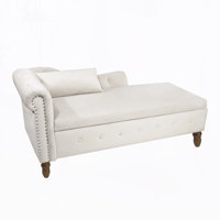 Upholstered Chaise Lounge Indoor by Charlton Home