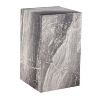 Upgrade Your Living Space With This Modern Mdf Coffee Table: Showcasing Stylish Gray Textured Patterns And Design by Wrought Studio