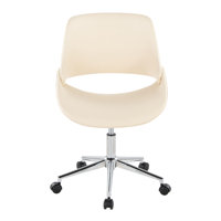 Najrin Faux Leather Upholstered Office Chair by George Oliver