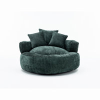 Bean Bag Lazy Sofa with Ultra Soft Chenille Cover by Hokku Designs