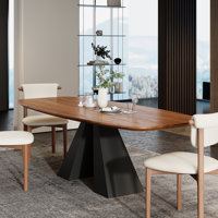 86-inch 10-seat dining table by Ebern Designs