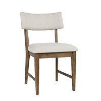 Helina Contemporary Upholstered Split Back Dining Chair (Set of 2) by Ebern Designs