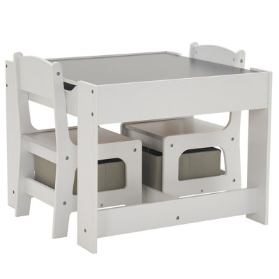 Swinehart Kids Square Play / Activity Table And Chair Set by Harriet Bee