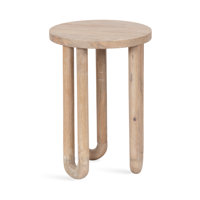 Modern Living Room Round Side Table by Gracie Oaks