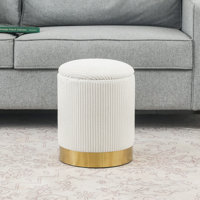 Round Storage stool by Mercer41