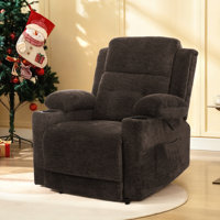 35.7″ Wide Luxury Power Lift Chair with Electric Recline by Latitude Run