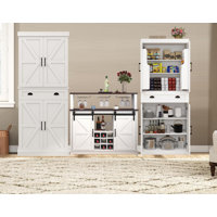 3-Piece Kitchen Pantry Storage Cabinet by Gracie Oaks