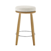 Nazrana Backless Swivel Counter Stool by George Oliver